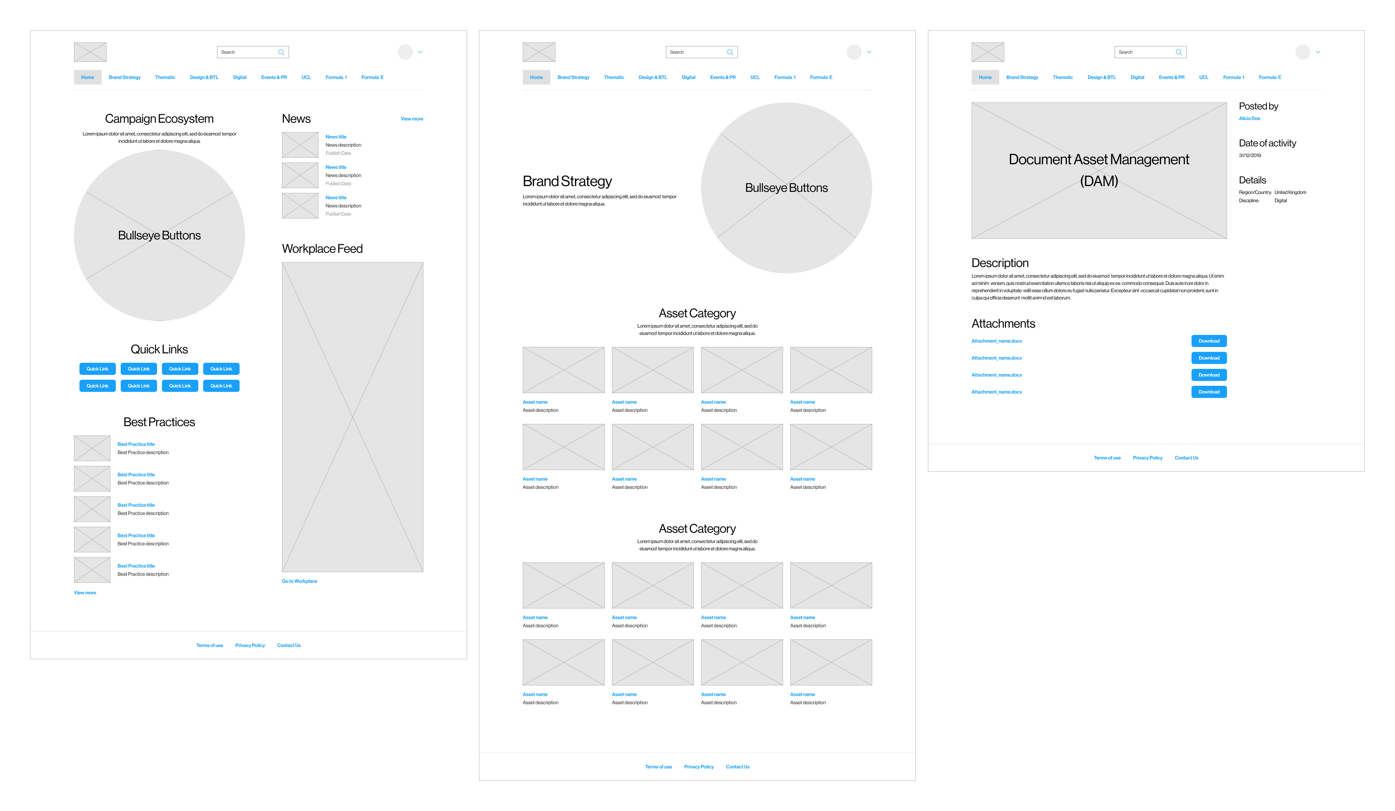 wireframes