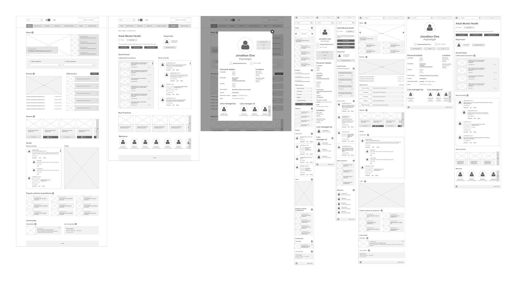 wireframes